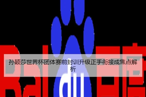 孙颖莎世界杯团体赛前封训升级正手衔接成焦点解析